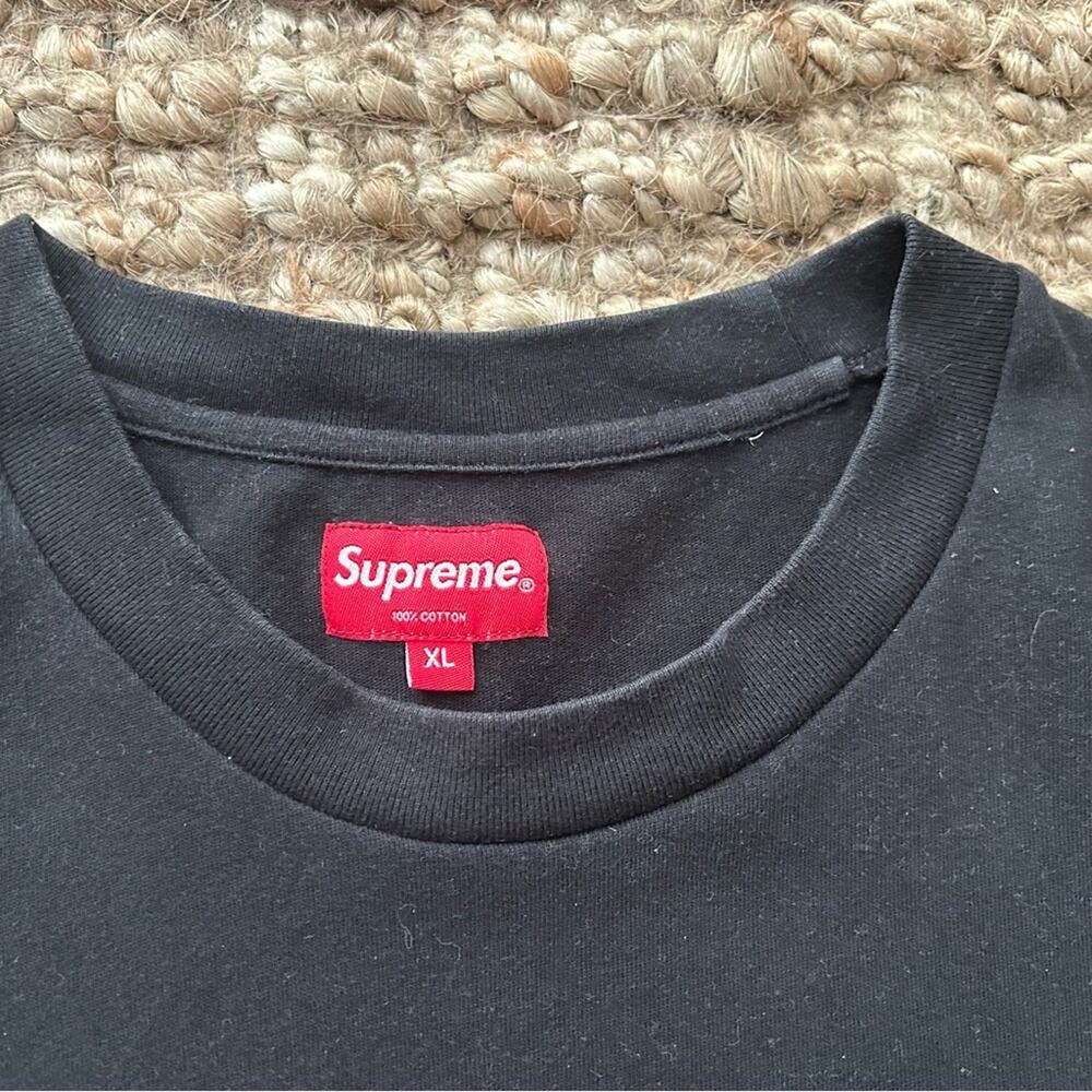 Supreme Black Short Sleeve Tee - Picture 4 of 5